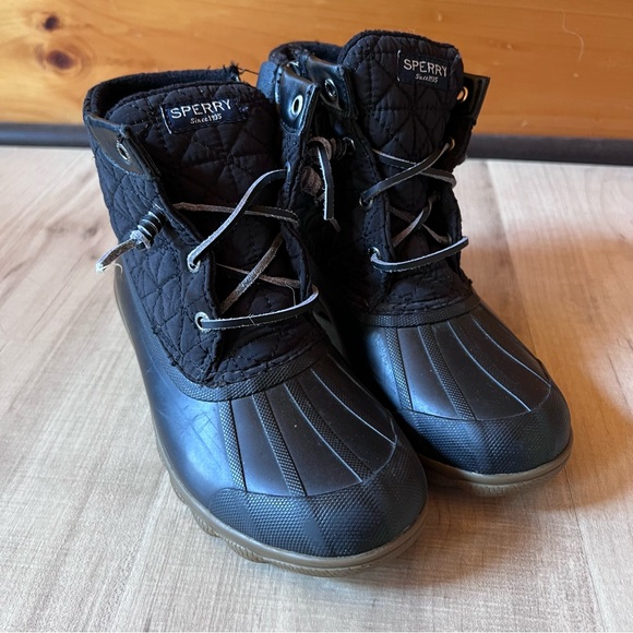 Sperry Quilted Weatherproof Rubber Boots - Picture 2 of 6